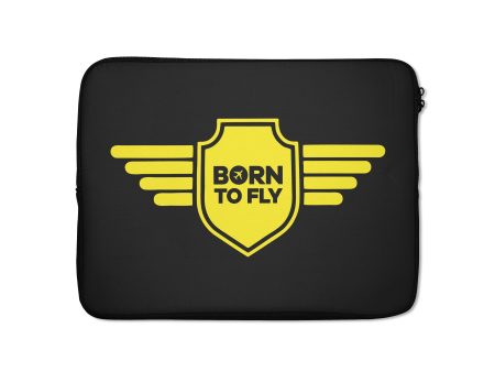 Born To Fly & Badge Designed Laptop & Tablet Cases Sale