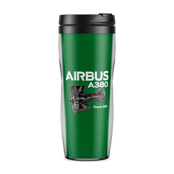 Airbus A380 & Trent 900 Engine Designed Plastic Travel Mugs Online Sale