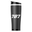 787 Flat Text Designed Stainless Steel Travel Mugs Sale