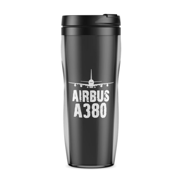 Airbus A380 & Plane Designed Plastic Travel Mugs Supply