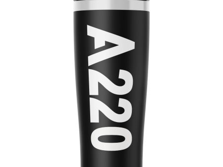 A220 Text Designed Stainless Steel Travel Mugs For Cheap