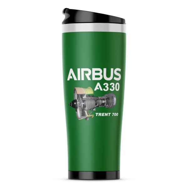 Airbus A330 & Trent 700 Engine Designed Stainless Steel Travel Mugs Fashion