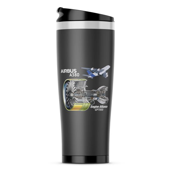 Airbus A380 & GP7000 Engine Designed Stainless Steel Travel Mugs Discount