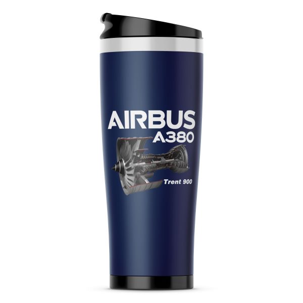 Airbus A380 & Trent 900 Engine Designed Stainless Steel Travel Mugs For Sale