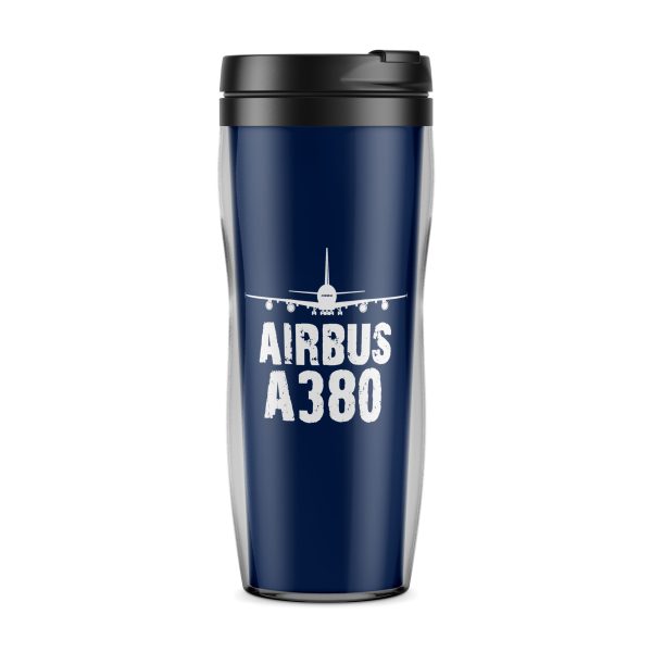 Airbus A380 & Plane Designed Plastic Travel Mugs Supply