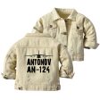 Antonov AN-124 & Plane Designed Children Denim Jackets Online