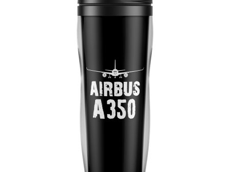 Airbus A350 & Plane Designed Plastic Travel Mugs Online Sale