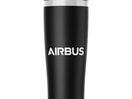 Airbus & Text Designed Stainless Steel Travel Mugs Fashion